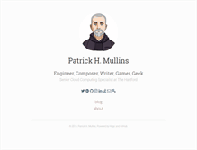 Tablet Screenshot of pmullins.net